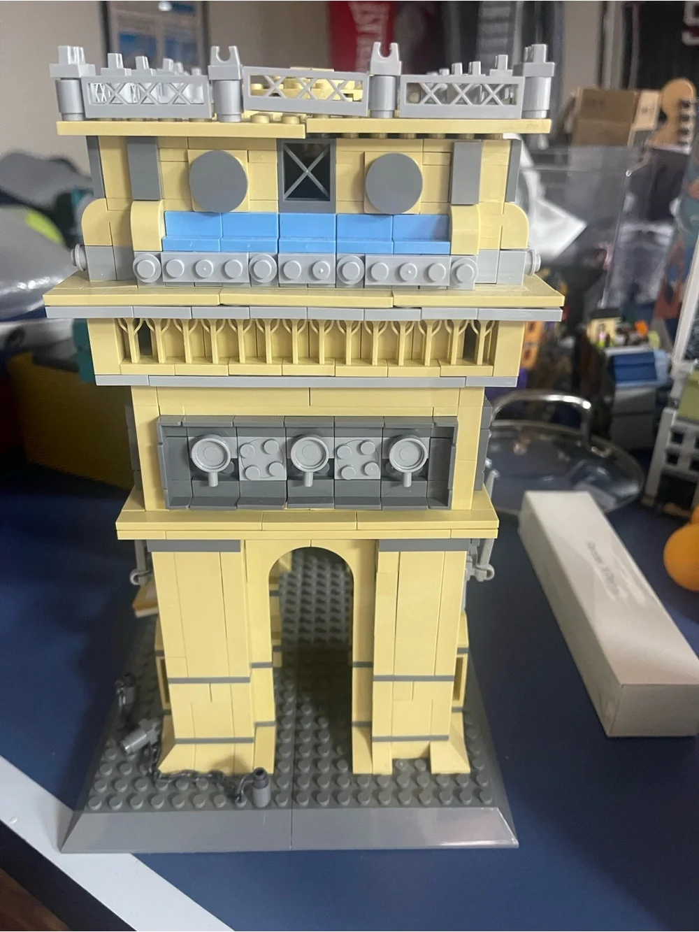 WANGE Triumphal Arch (Arc de Triomphe, Paris) set, product #5223, 1,399 pieces,